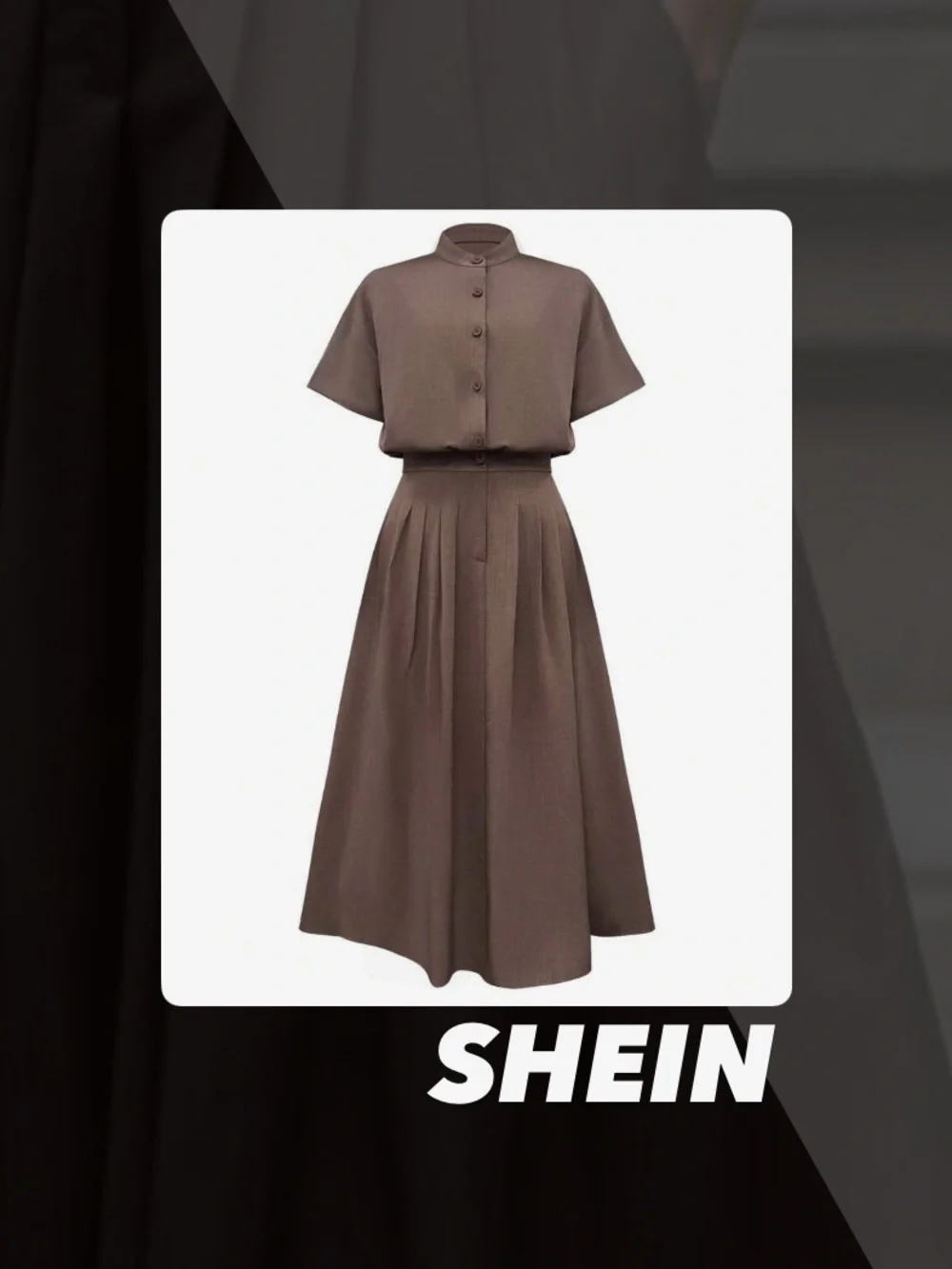 EUC SHEIN 2 Piece Skirt Set